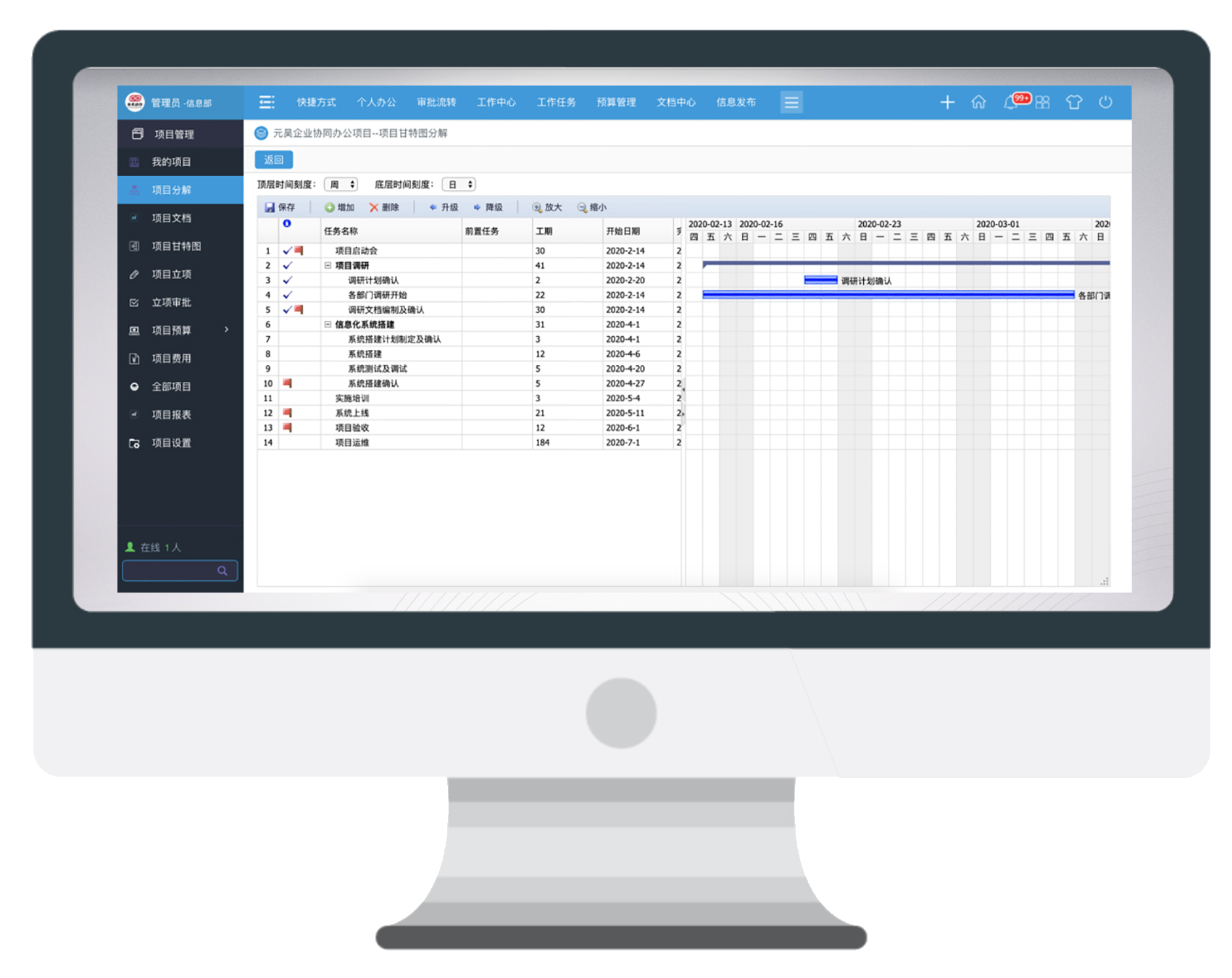 揭秘！為什么華天動(dòng)力OA系統(tǒng)項(xiàng)目管理用過都說好？