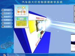 汽車(chē)前大燈控制虛擬仿真教學(xué)軟件
